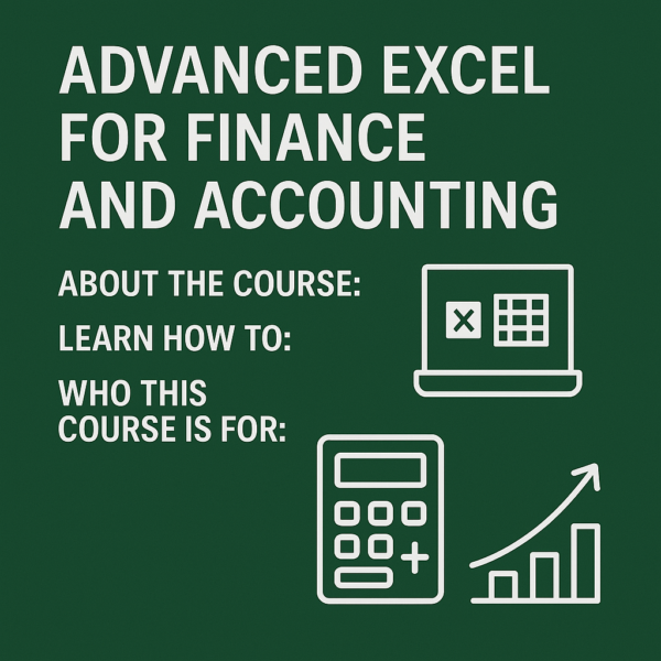 Advanced Excel for Finance and Accounting